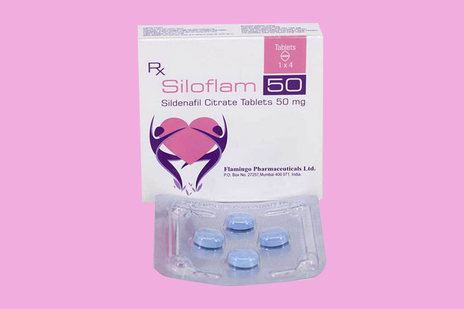 Hình ảnh hộp thuốc Siloflam 50mg