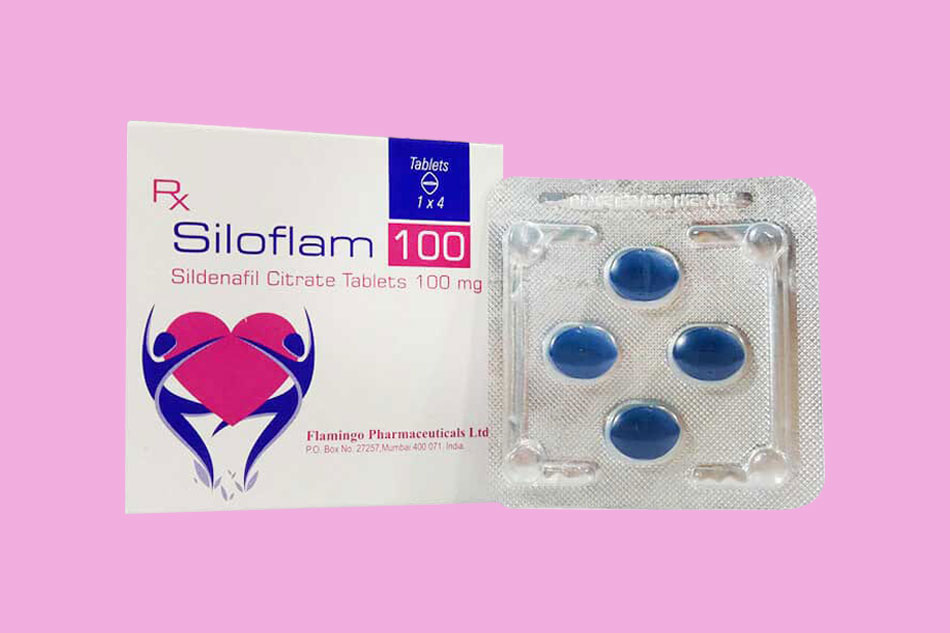 Hình ảnh hộp thuốc Siloflam 100mg