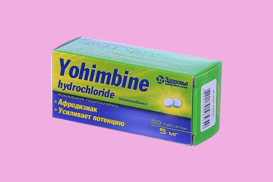 Hình ảnh lọ thuốc Yohimbine dạng viên uống