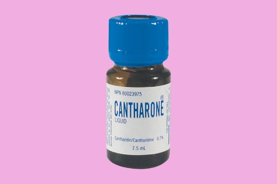 Cantharidin sử dụng làm chất kích dục
